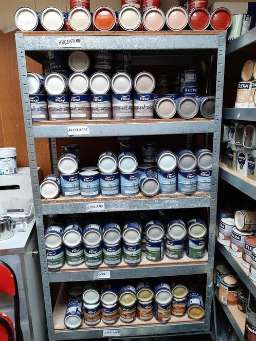 Goedkope lakverf, Doe-het-zelf en Verbouw, Verf, Beits en Lak, Nieuw, Lak, Minder dan 5 liter, Overige kleuren, Ophalen of Verzenden