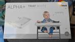 Hauck Alpha+  Tray white 2in1, Kinderen en Baby's, Kinderstoelen, Ophalen, Nieuw, Meegroeistoel, Afneembaar eetblad