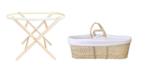 set wieg mozes incl standaard bekleding, Kinderen en Baby's, Babywiegjes en Ledikanten, Ophalen, Zo goed als nieuw, Wieg