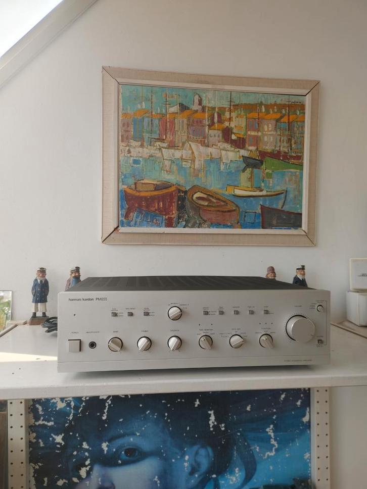 Harman / Kardon PM655 Versterker, Audio, Tv en Foto, Versterkers en Receivers, Gebruikt, Stereo, 60 tot 120 watt, Overige merken