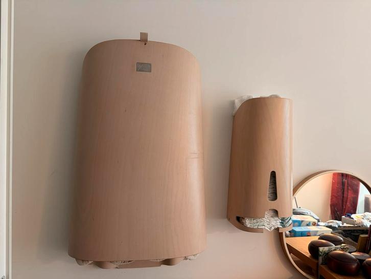 Bybo Wandcommode + Luierhouder - Ruimtebesparend, Kinderen en Baby's, Kinderkamer | Overige Meubels, Gebruikt, Commode, Ophalen