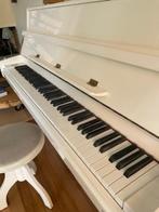 Witte Samick SU 110 piano, Muziek en Instrumenten, Piano's, Ophalen, Wit, Zo goed als nieuw, Piano
