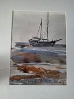 Schiermonnikoog.  Schilderij., Antiek en Kunst, Ophalen