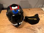 Scorpion Exo-Tech carbon + Sena headset | Maat M, Motoren, Overige merken, M, Systeemhelm, Ophalen of Verzenden