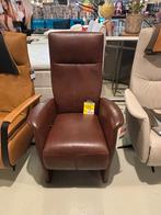 Relaxfauteuil F4-20”NF in de uitvoering large | Gasveer, Minder dan 75 cm, Nieuw, Leer, Ophalen of Verzenden