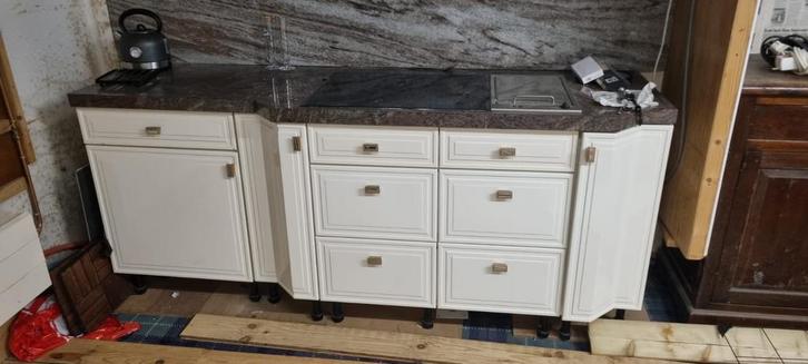 Keuken, Huis en Inrichting, Keuken | Complete keukens, Gebruikt, Graniet of Steen, Ophalen of Verzenden