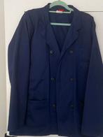 Carnavals jas, Kleding | Heren, Kostuums en Colberts, Ophalen of Verzenden, Zo goed als nieuw, Maat 56/58 (XL), Blauw