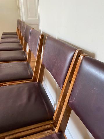 9 X eetkamerstoel | EH „ W. Ulbricht" | Teak | mid century beschikbaar voor biedingen