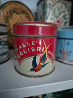 Colibri powder blikje met vogel, Verzamelen, Blikken, Ophalen of Verzenden, Zo goed als nieuw, Overige