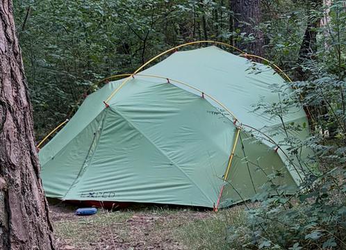 Exped Outer Space II trekkerstent inclusief footprint, Caravans en Kamperen, Tenten, tot en met 2, Gebruikt, Ophalen of Verzenden
