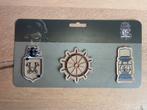 Efteling De Vliegende Hollander Patches Opstiklogo’s, Ophalen of Verzenden, Nieuw, Button of Speldje
