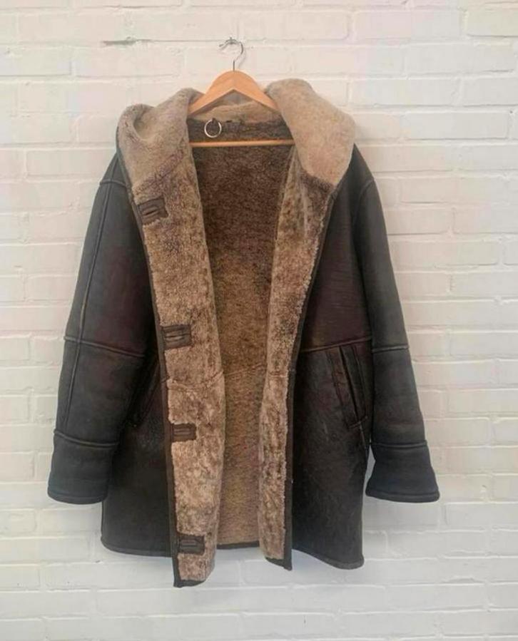 Jas mooie leren heren dames Serdo lammy coat maat 40, Kleding | Dames, Jassen | Winter, Ophalen of Verzenden