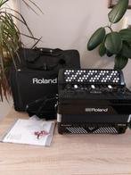 Roland FR-4XB BK accordeon FR4XB inc Dallape Guerrini souds, Muziek en Instrumenten, Accordeons, Zo goed als nieuw, Knopaccordeon