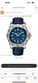 Breitling Avenger Automatic GMT 44mm, Sieraden, Tassen en Uiterlijk, Horloges | Heren, Breitling, Staal, Zo goed als nieuw, Ophalen