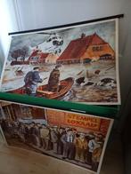 Koffer vol met geschiedenis platen 18 suks, Antiek en Kunst, Curiosa en Brocante, Ophalen