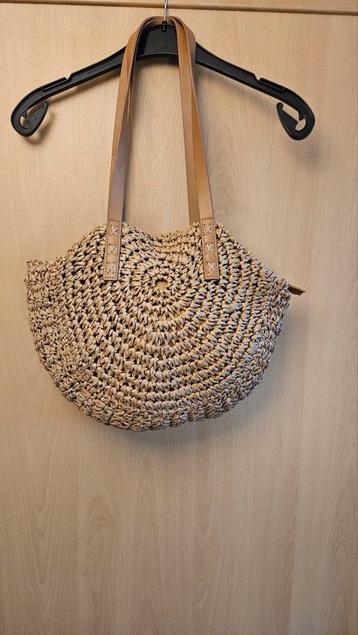 Zomerse rieten schoudertas / handtas, NIEUW! beschikbaar voor biedingen