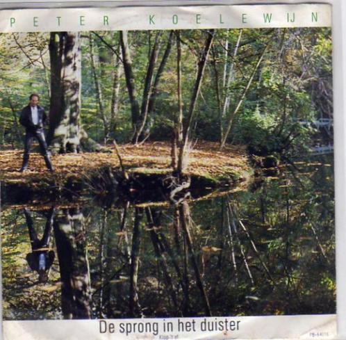 Peter Koelewijn- De Sprong in het Duister, Cd's en Dvd's, Vinyl | Nederlandstalig, Zo goed als nieuw, Levenslied of Smartlap, Overige formaten