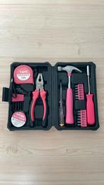 Roze gereedschapsset, Doe-het-zelf en Verbouw, Gereedschap | Handgereedschap, Ophalen of Verzenden, Zo goed als nieuw