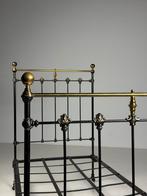 Victoriaans bed smeedijzer antiek, Ophalen of Verzenden