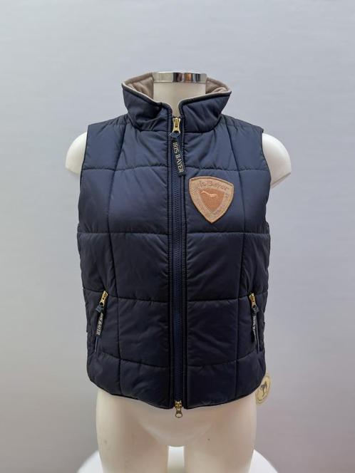 Blauwe bodywarmer Iris Bayer, Kleding | Dames, Bodywarmers, Nieuw, Maat 38/40 (M), Blauw, Ophalen of Verzenden