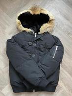 Dsquared 2 jas met bont, Ophalen of Verzenden, Zo goed als nieuw, Zwart