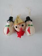 3 oude papieren kerstboomhangers, Diversen, Ophalen of Verzenden