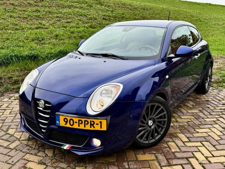 Alfa Romeo MiTo 1.4 Turbo 135PK Turbo 2011 Blu Tornado, Auto's, Alfa Romeo, Bedrijf, MiTo, ABS, Airbags, Airconditioning, Boordcomputer