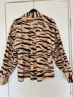 Second Female Blouse Panterprint, Ophalen of Verzenden, Zo goed als nieuw, Maat 36 (S), Beige