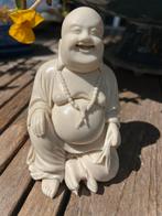 Mooie Antieke “ beige kleur”! zittende boeddha, Ophalen of Verzenden