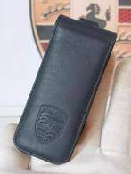 Origineel porsche sleuteletui van echt leder / sleutelhoes, Ophalen of Verzenden, Nieuw, Zwart, Leer