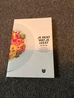 Je Bent Wat Je Leest - Kookboek, Boeken, Voorgerechten en Soepen, Ophalen of Verzenden, Zo goed als nieuw, Gezond koken