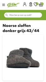 Noorse sloffen maat 43/44, merinowol, Ophalen of Verzenden, Nieuw, Pantoffels of Sloffen