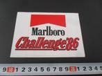 sticker marlboro challenge '86, Verzamelen, Ophalen, Zo goed als nieuw, Bedrijf of Vereniging