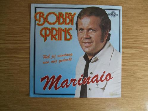 BOBBY PRINS    MARINAIO / HEB JIJ VANDAAG AAN MIJ GEDACHT, Cd's en Dvd's, Vinyl Singles, Zo goed als nieuw, Single, Nederlandstalig