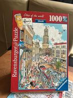 Utrecht, Cities of the World. Ravensburger 1000. 4e gratis, Ophalen of Verzenden, 500 t/m 1500 stukjes, Zo goed als nieuw, Legpuzzel