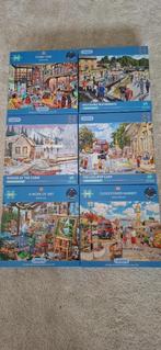 Gibson puzzels, Ophalen, 500 t/m 1500 stukjes, Zo goed als nieuw, Legpuzzel