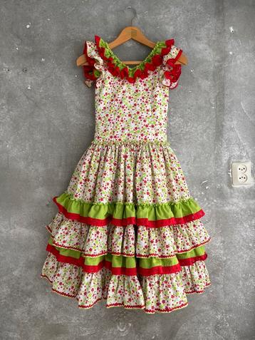 Vintage jurk meisje 8-9 jaar oud beschikbaar voor biedingen