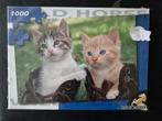 Wild Horse Puzzel - 1000 stukjes - Katten, Hobby en Vrije tijd, Denksport en Puzzels, Ophalen of Verzenden, 500 t/m 1500 stukjes