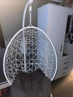 Hangstoel swing met standaard - wit - ø104x200 cm, Tuin en Terras, Hangmatten, Ophalen, Gebruikt, Met standaard, Eenpersoons