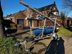 Mooie Poltrail wegtrailer voor 2 a 3 boten, Ophalen, Gebruikt, 3 tot 6 meter, Toebehoren