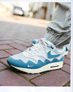Nike Air Max 1  Patta X "Noise Aqua" 🔵⚪️, Kleding | Heren, Schoenen, Blauw, Nieuw, Sneakers of Gympen, Nike air max 1 patta