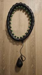 Workout en massage hoelahoep met gewicht - verstelbaar, Ophalen of Verzenden, Met gewicht, Zo goed als nieuw, Fitness hoelahoep