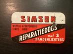 Vintage SIMSON fiets banden reparatie blik/doos, Verzamelen, Blikken, Overige merken, Gebruikt, Overige, Ophalen of Verzenden