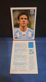 Messi World Cup 2010 Panini Blue Back Geen Nummer Zeldzaam, Ophalen of Verzenden, Zo goed als nieuw