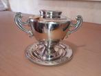 Vintage jaren 50/60 suikerpot inox italy, Antiek en Kunst, Ophalen of Verzenden