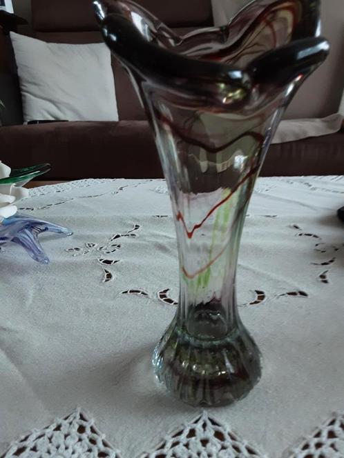 Mooie glazen vaas ( MURANO ), Antiek en Kunst, Antiek | Glas en Kristal, Ophalen of Verzenden