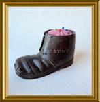 Houtsnijwerk schoentje, speldenkussen, uit st. Moritz, Antiek en Kunst, Curiosa en Brocante, Ophalen of Verzenden