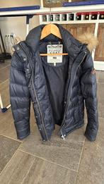 Zgan doker blauw moscow L coat dons, Ophalen of Verzenden, Zo goed als nieuw, Maat 38/40 (M), Blauw