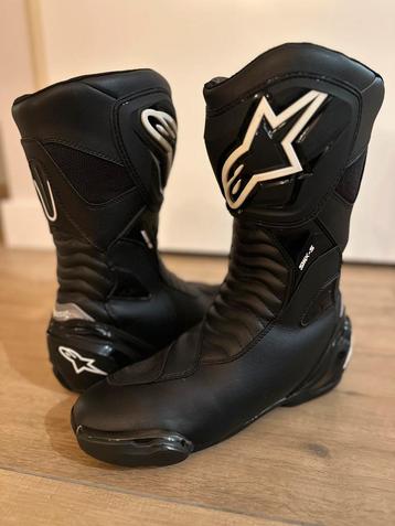 Alpinestars SMX motorlaarzen – maat 45 – zo goed als nieuw beschikbaar voor biedingen