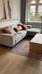 Bank met lang stuk- 260 cm breed, Ophalen, Gebruikt, Stof, Basic